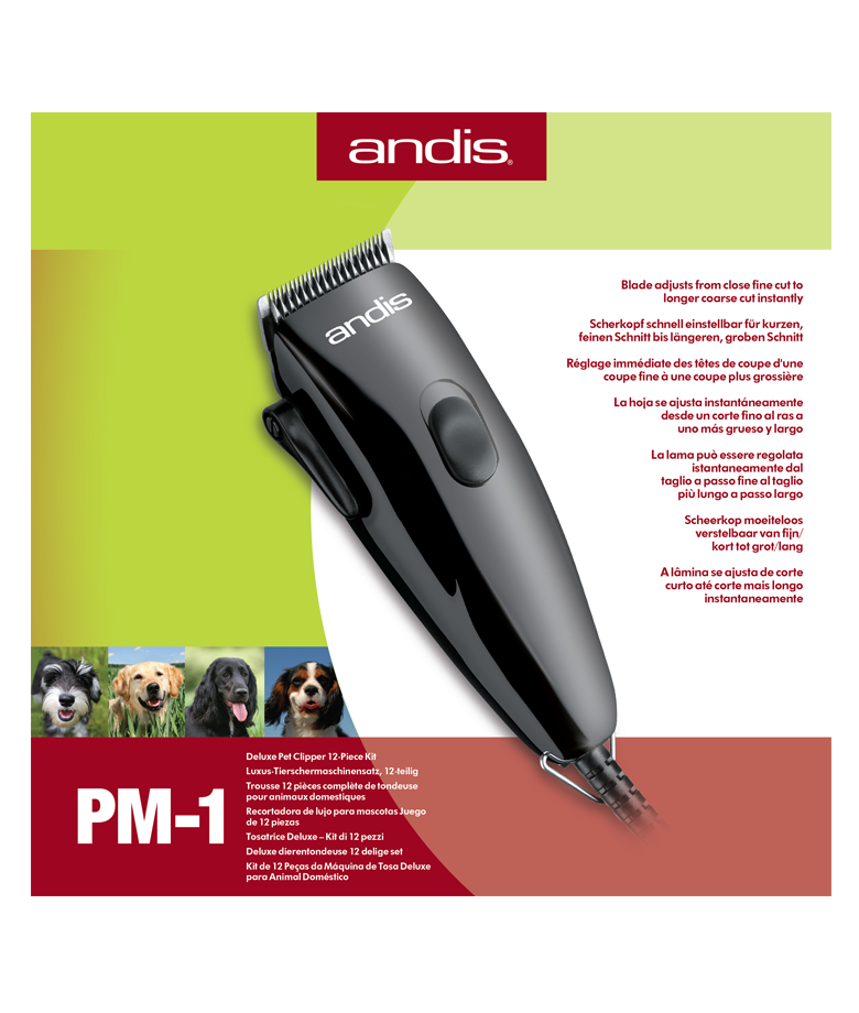 Professionals choose Andis® clippers - abkgrooming