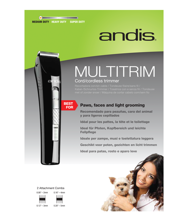 Multi Trim CLT Cord/Cordless Trimmer - abkgrooming