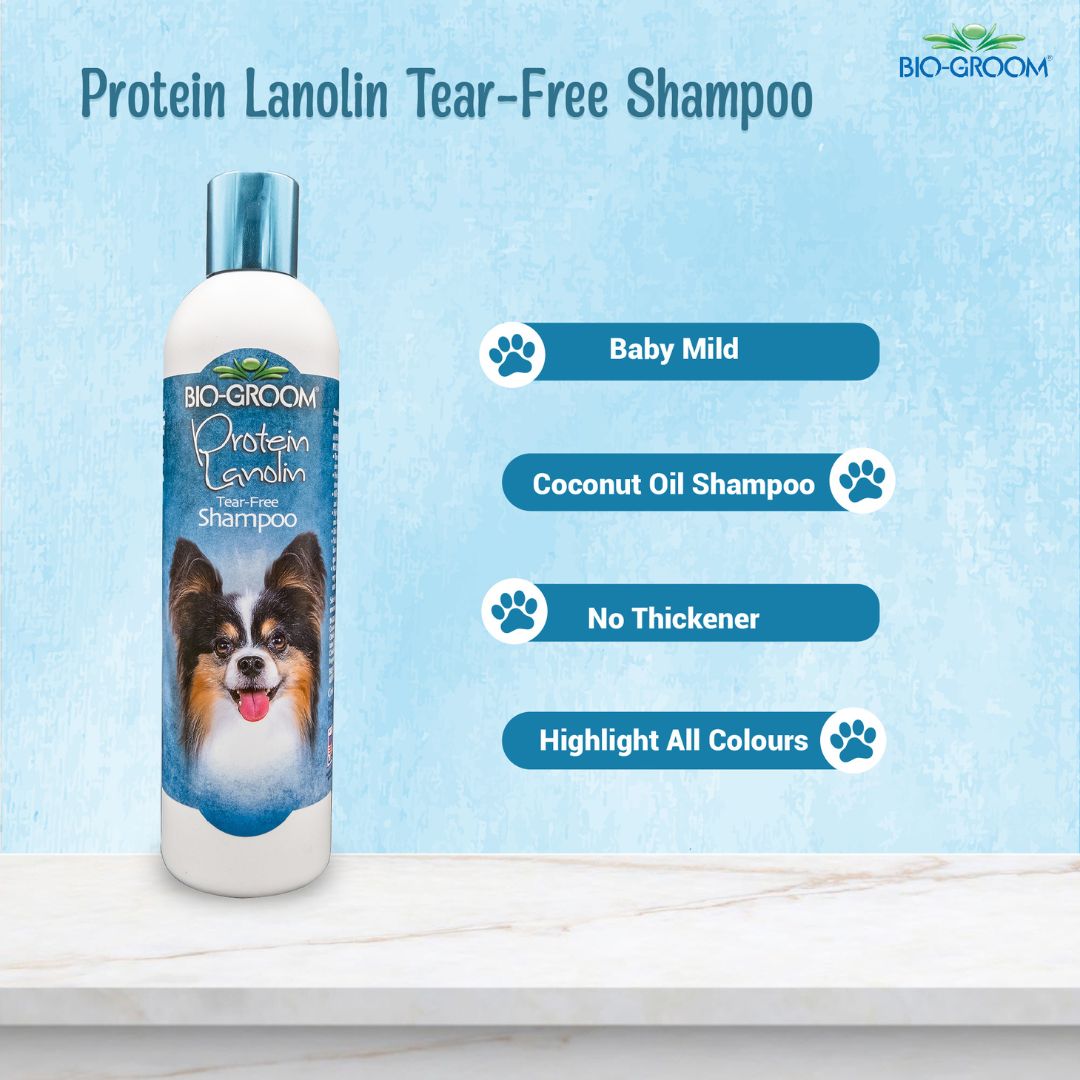 Biogroom Shampoo for dogs and cats, Safe for puppies and kittens, Best Pet grooming shampoo, affordable pet bathing shampoo, Tear free pet shampoo for all pet coat 