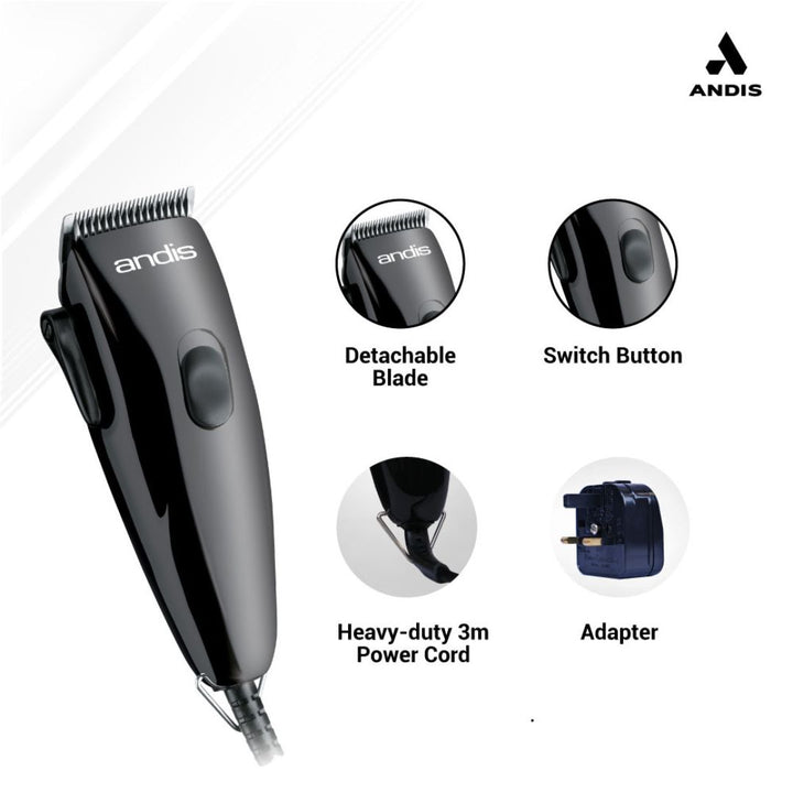 Andis Adjustable Blade Pet Clipper Kit