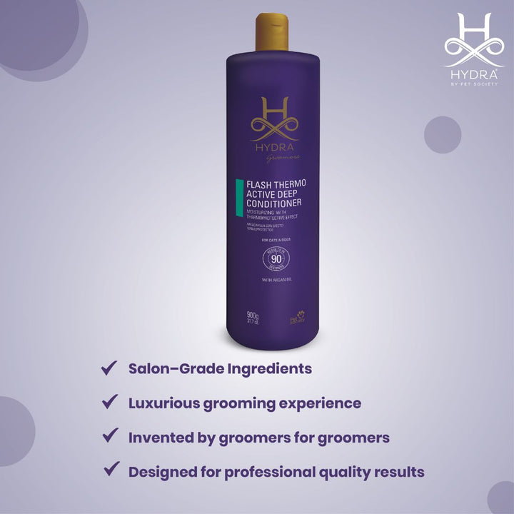 Contains Collagen to reduce frizz - Best dog grooming spray, dog grooming products Pune, plant-based natural conditioner, dog hair shine spray, buy dog grooming conditioner, pet salons, dog grooming beauty products, affordable pet grooming