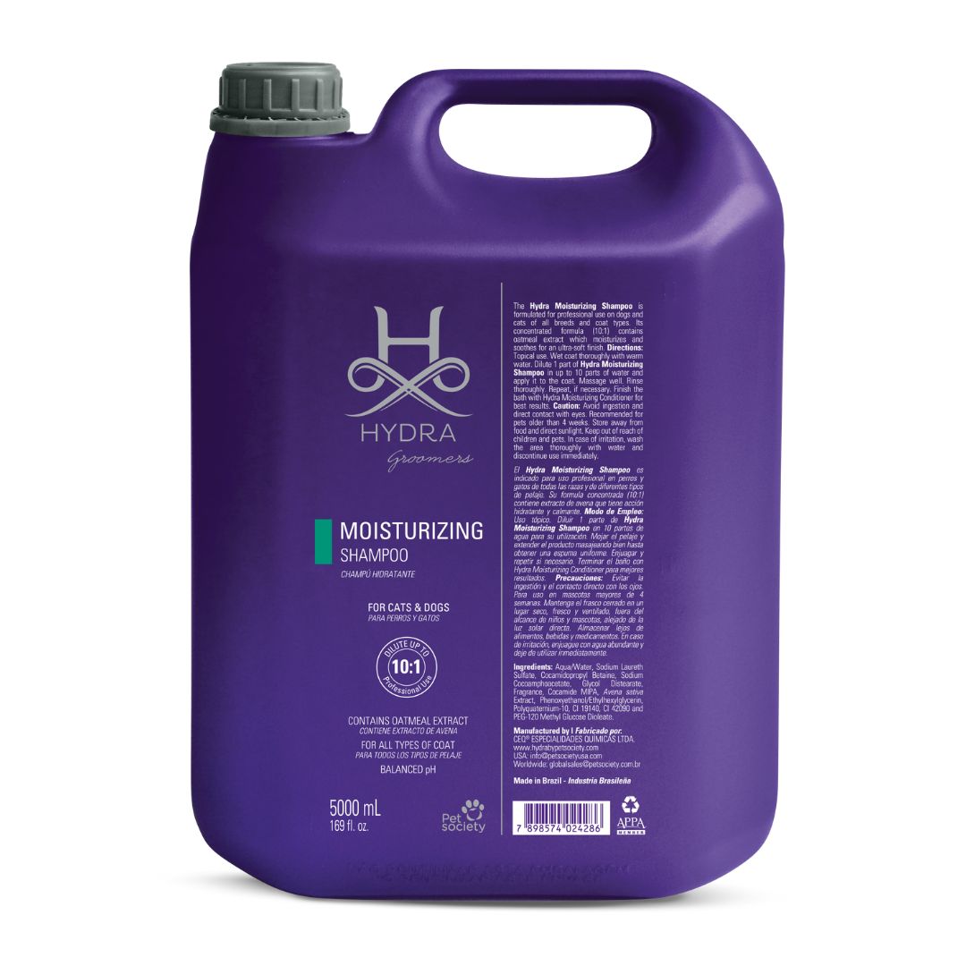 Hydra Professional Moisturizing Pet Shampoo, 5 liter