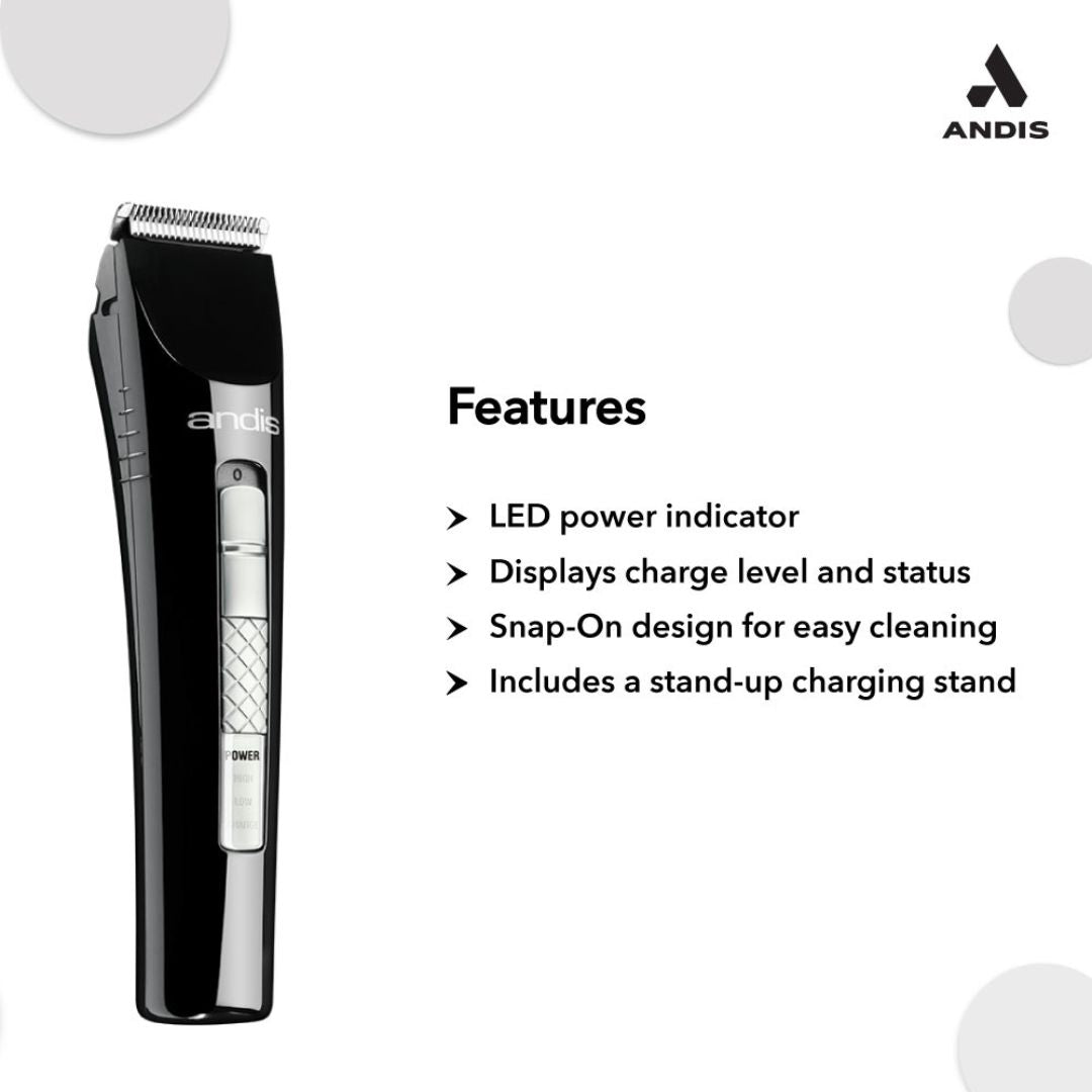 Andis CLT MultiTrim Cord/Cordless Trimmer, Black