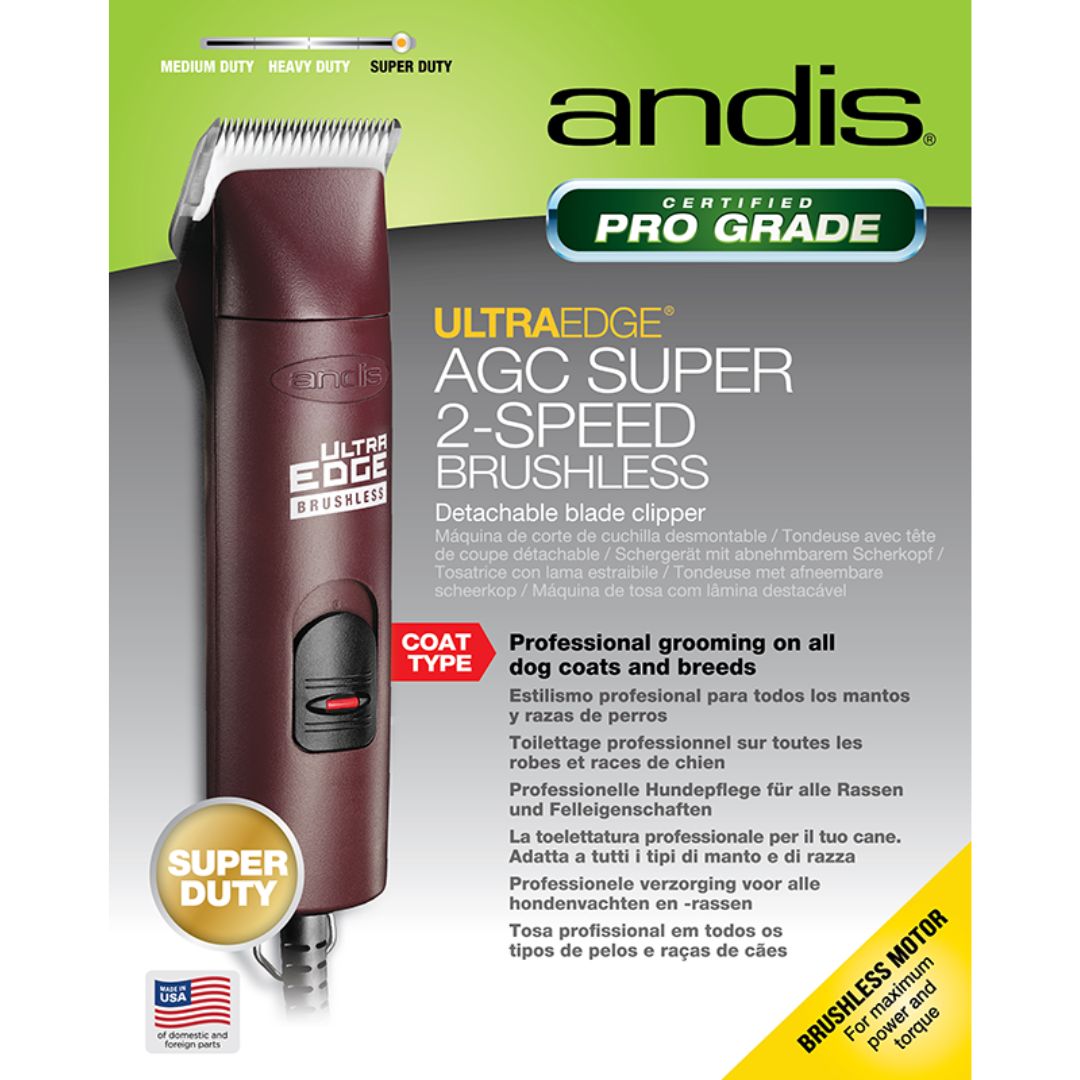 Andis AGC Clipper + Andis CLT Trimmer Combo