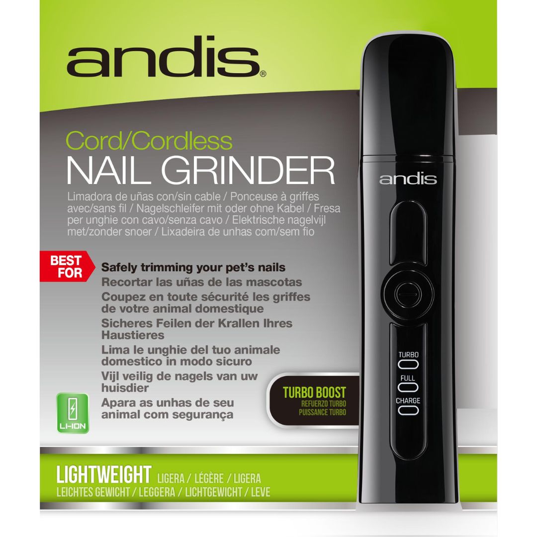 Andis AGC Clipper + Andis Nail Grinder Combo