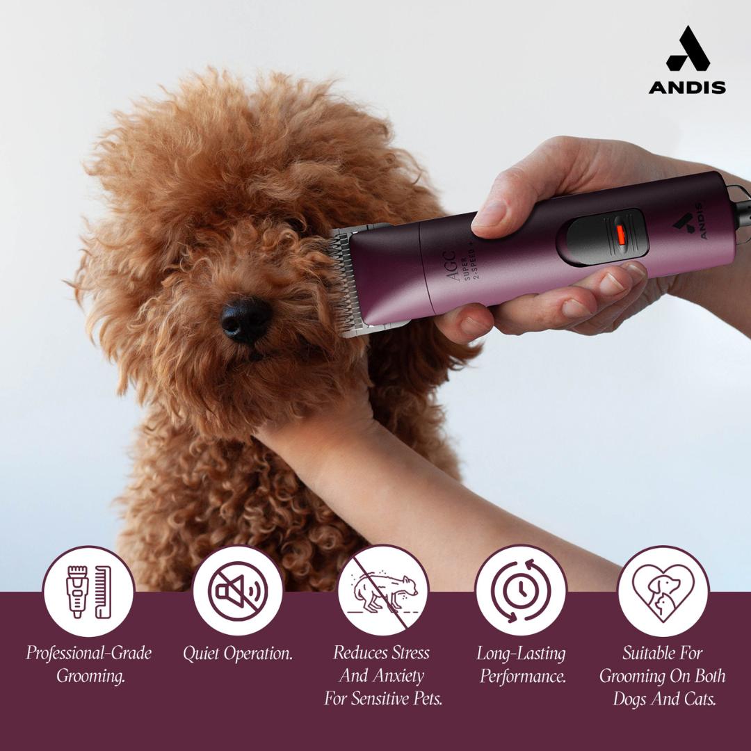 pet clipper with no-snag design, pet grooming clippers for DIY grooming, best dog grooming clippers for home use, easy-to-use pet clippers, pet clippers for stubborn hair, lightweight pet clippers, pet grooming clippers with accessories, clippers for undercoat, pet hair clippers with comb attachments