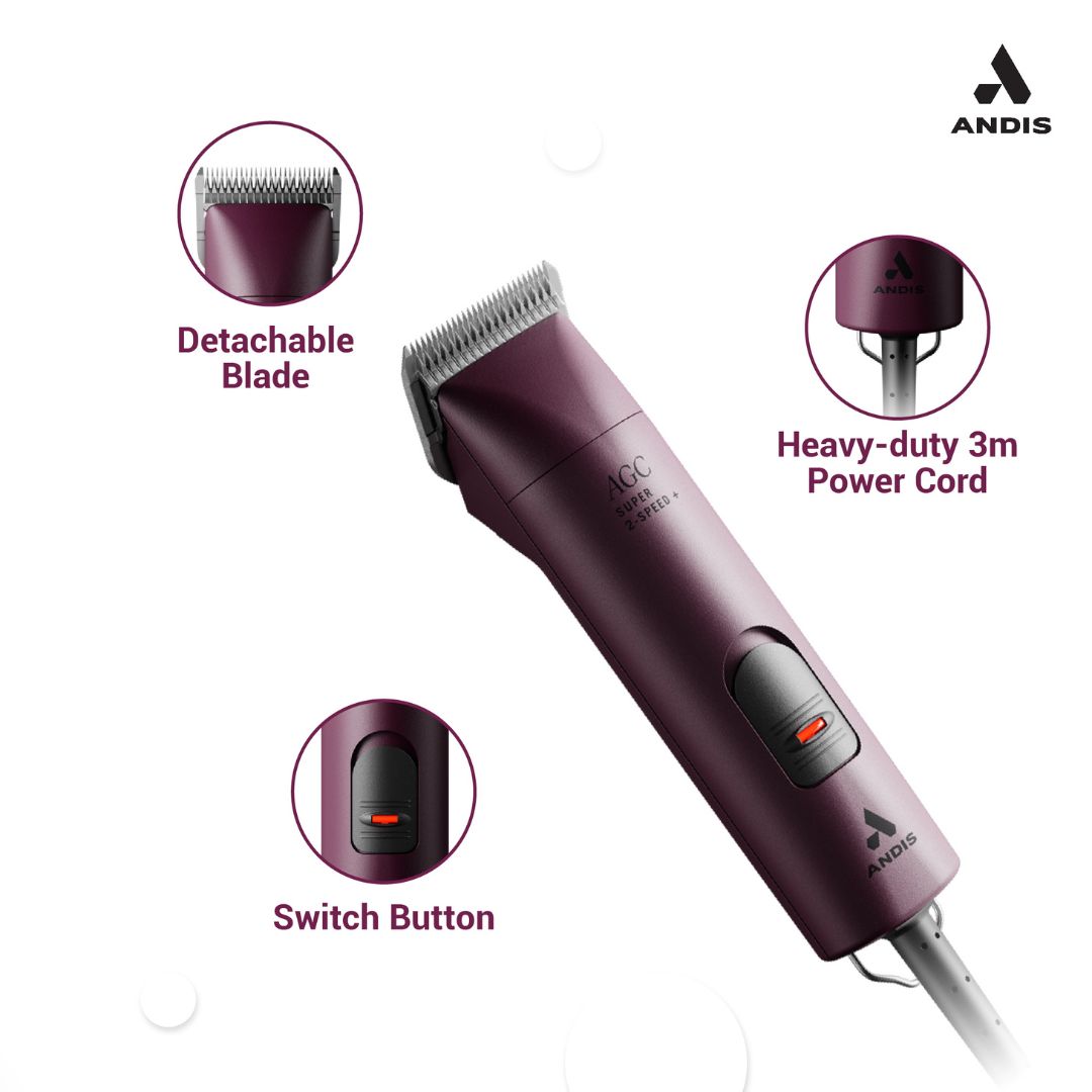 Andis AGC Clipper + Andis Nail Grinder Combo