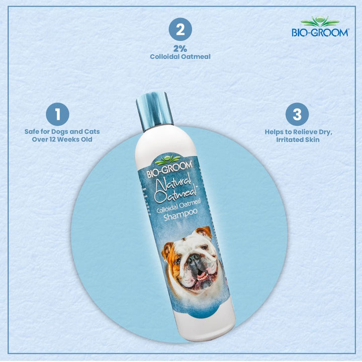 Bio-Groom Bathing Shampoo, Natural Oatmeal Dog Shampoo, Best pet shampoo, pet shampoo safe for cats and dogs