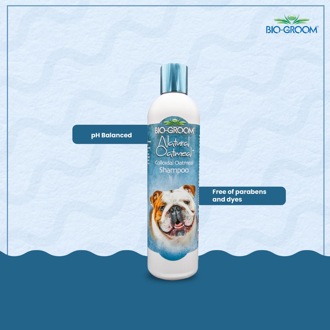 Bio-Groom Bathing Shampoo, Natural Oatmeal Dog Shampoo, Best pet shampoo, pH balanced pet shampoo, paraben free pet bathing shampoo