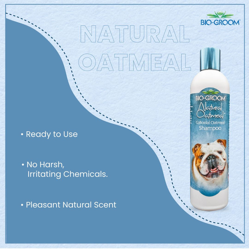 Bio-Groom Bathing Shampoo, Natural Oatmeal Dog Shampoo, Best pet shampoo, Cruelty-Free pet shampoo, Natural scent pet shampoo