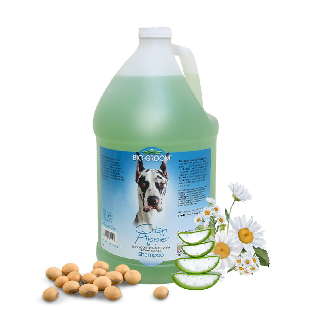 Bio-Groom Crisp Apple Pet Shampoo for Cats and Dogs-Skin Soothing