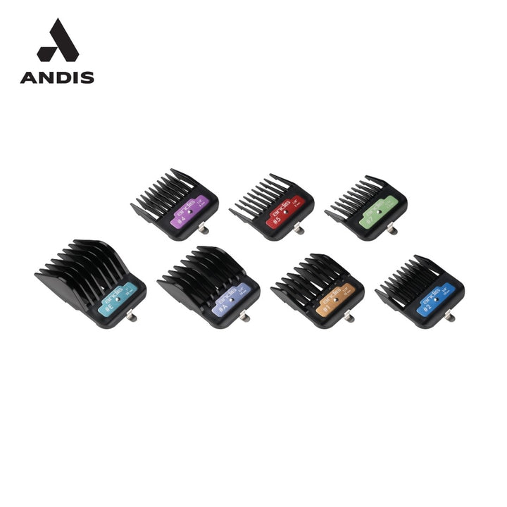 Andis 7-Piece Animal Clip Comb Set