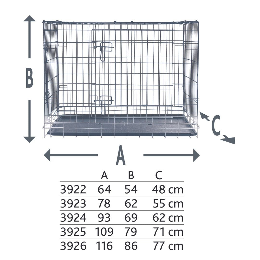 Trixie Home Kennel with Two Doors: Secure Comfort for Your Pet