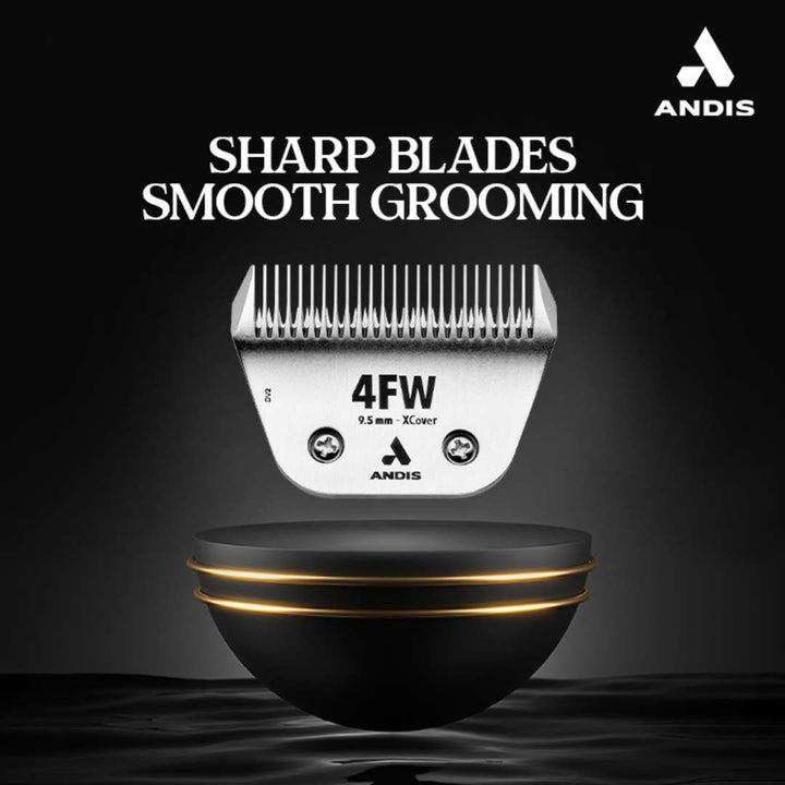 Andis Wide Blades For Grooming Clipper–  4FW Long Lasting Sharpness