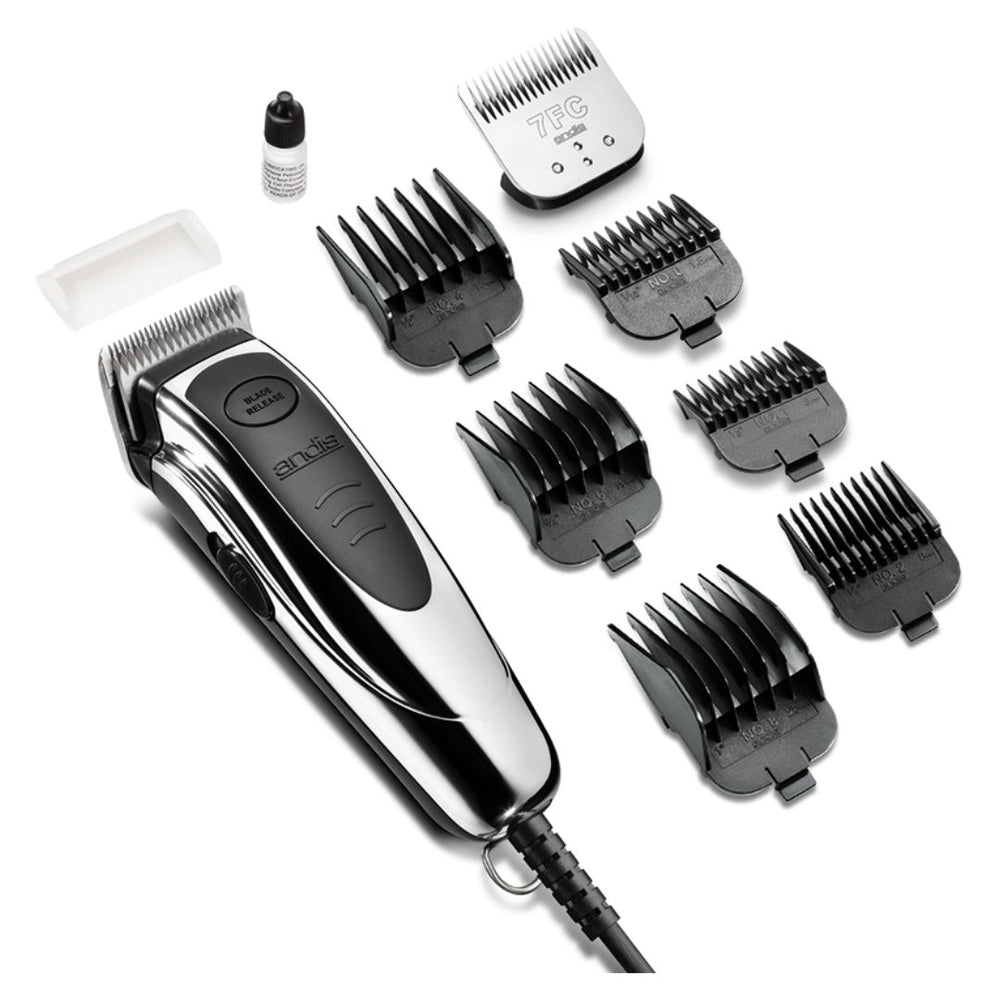 Professional Andis RACD Interchangeable Pet Clipper, Quiet Operation, Ergonomic Design