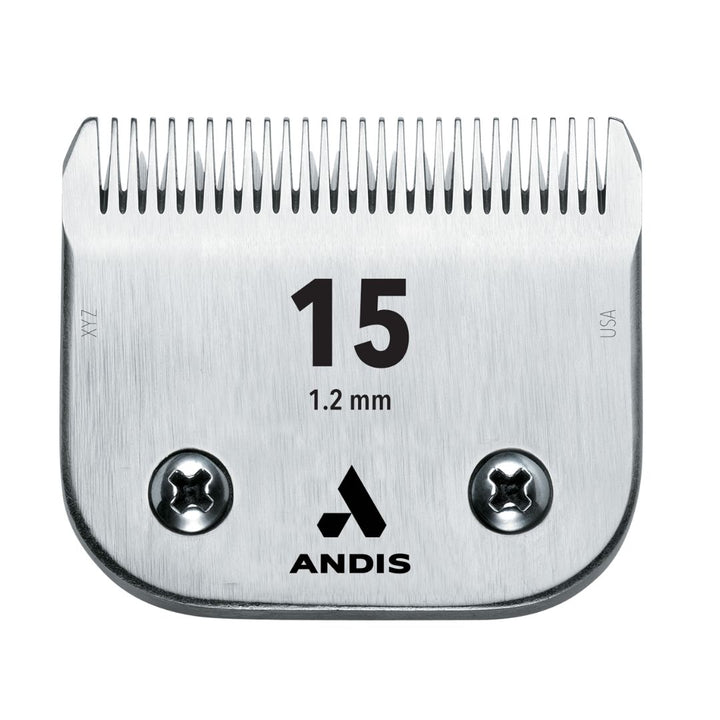 Andis #15 UltraEdge Detachable Dog Clipper Blade cuts 1.2mm