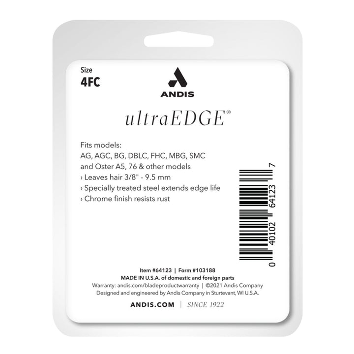 Andis UltraEdge® Detachable Blade, Size 4FC - ABK GroomingUltraedge Blades, Andis Blades Set, Dog Clippers And Blades, Andis Detachable Blade Set, Dog Trimmer Blades, Dog Grooming Clippers And Blades, Andis Clipper Blades Sizes, Grooming Clipper Blades, Pet Grooming Blades, Blades Grooming, Dog Grooming Blades For Sale
