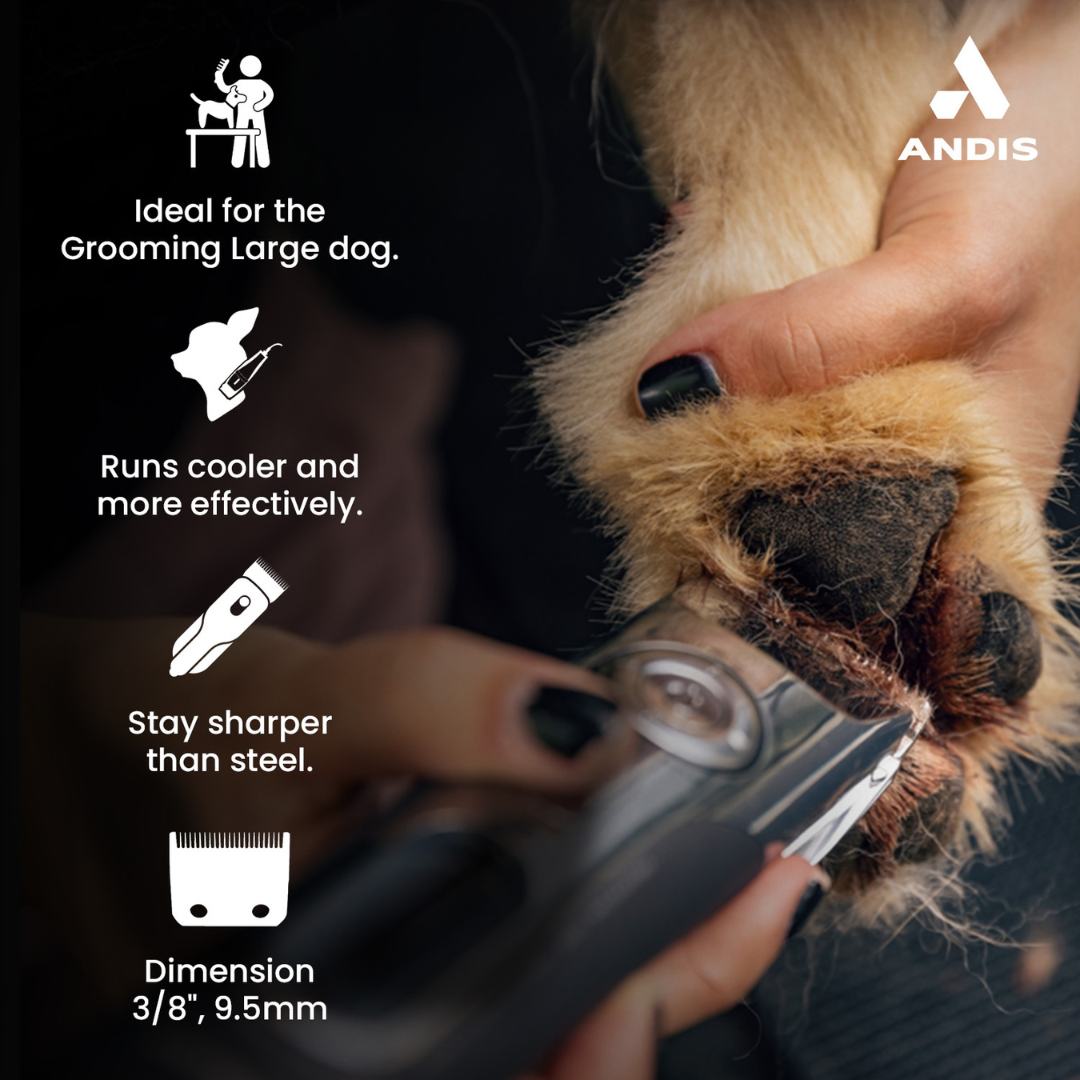 professional dog grooming blade, high-end pet grooming clipper, adjustable hair clipper blade, sharp grooming tools for dogs, pet care grooming blades, pet grooming scissors and blades, clipper blade for thick dog fur, precision dog clipper blade, pet grooming blade for short hair dogs