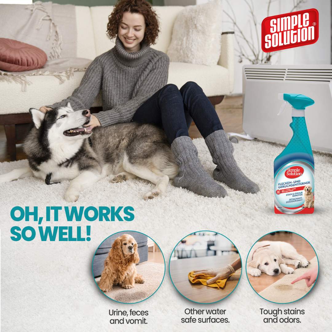 Simple Solution Dog Stain & Odor Remover (4 litre)