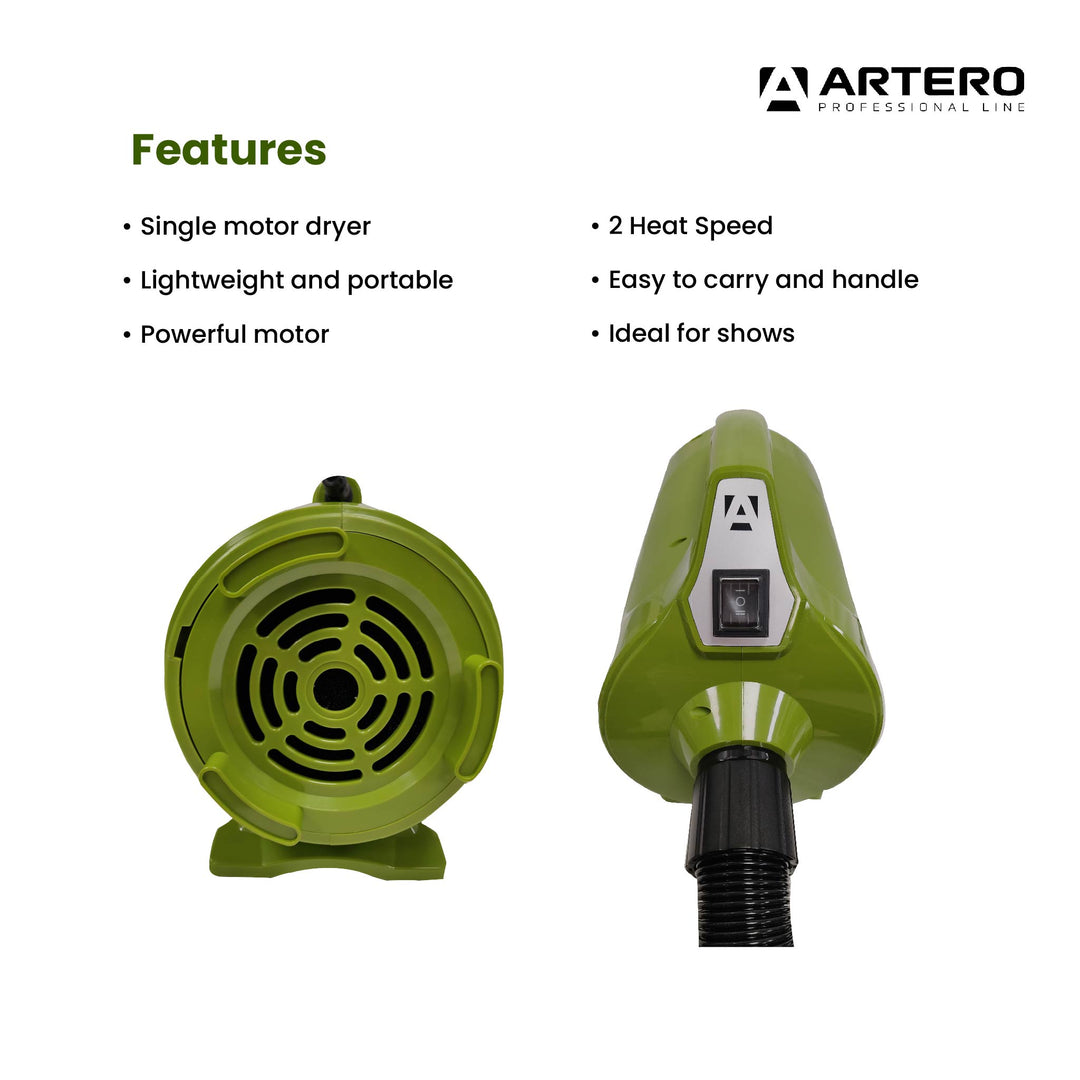 Artero Hulk Single Motor Dryer with Heater