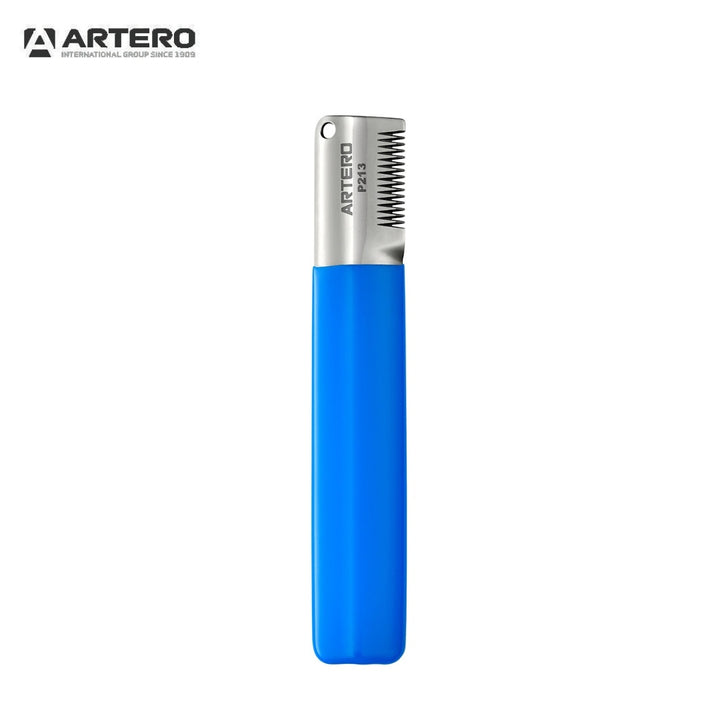 Artero Wide Teeth Dog Coat Stripping Knife , Coarse Blue