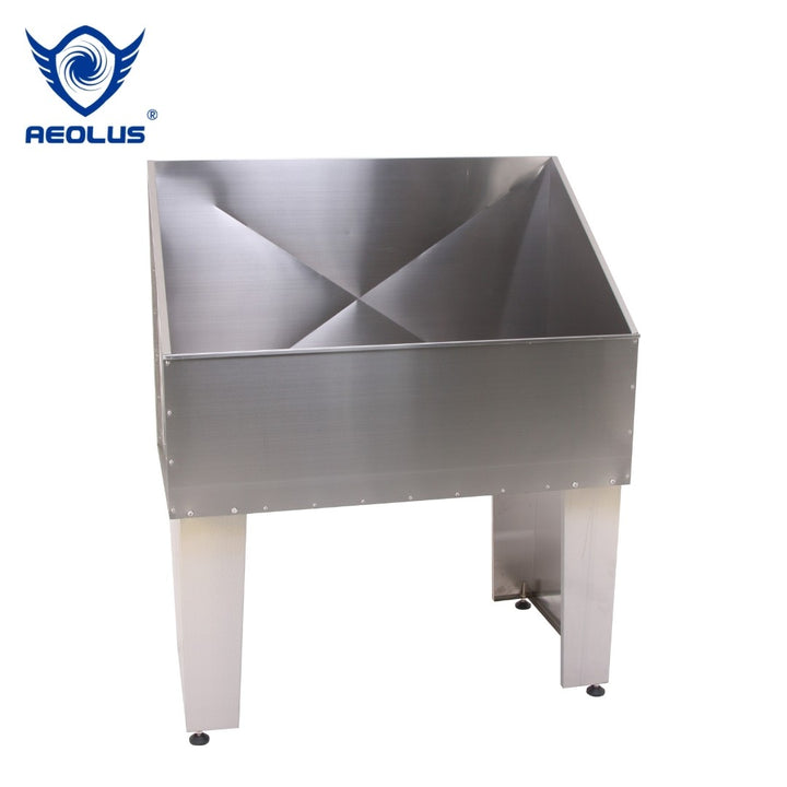 Aeolus Stainless Steel Dog Bathing Tub