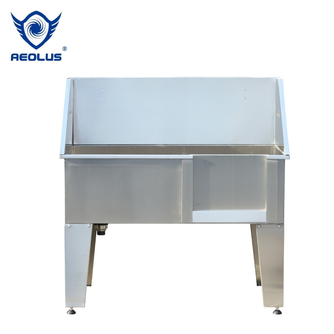 AEOLUS Fully Welded Stainless Steel Bathtub With Lifting Door