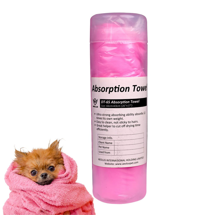 Aeolus One Super Dry Absorption Towels (Pink)