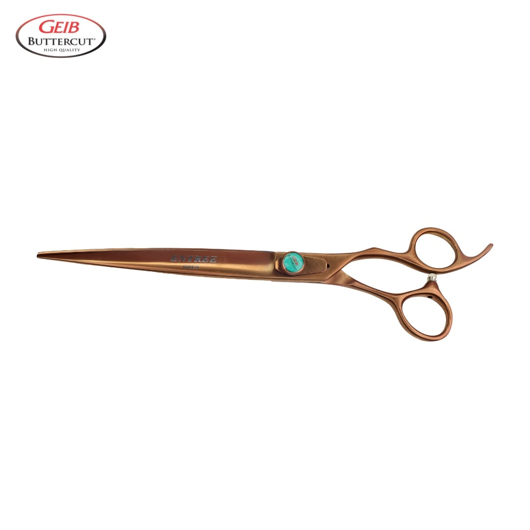 Buttercut 8.5 Straight Scissors, Gold