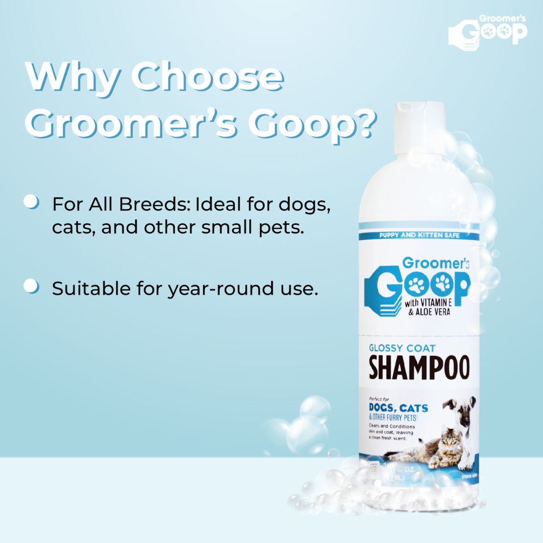 Groomers Goop Glossy Coat Shampoo, 473 ml