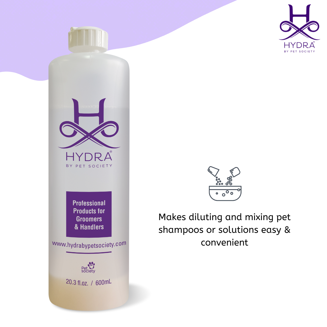 Hydra Dilution Bottle - Pack of 3 - abkgrooming, Best Dog shampoo in India, Hydra best dog shampoo, Professional  dog shampoo, 