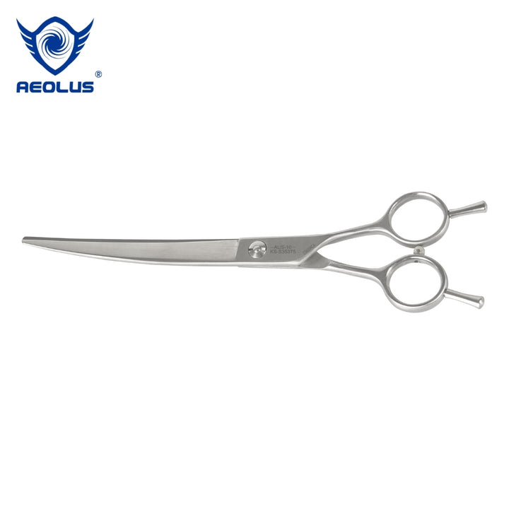 Kiss Series 5 Star Curved Scissor For Grooming Dogs