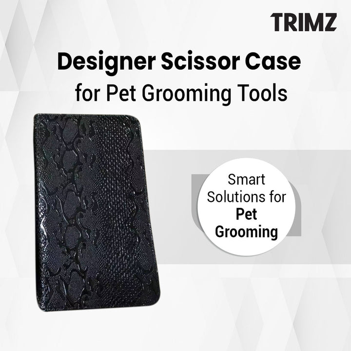 Trimz Designer Scissor Case for Pet Grooming Tools, pet scissors pattern, scissor case tutorial, pet grooming tools case, cat scissor case