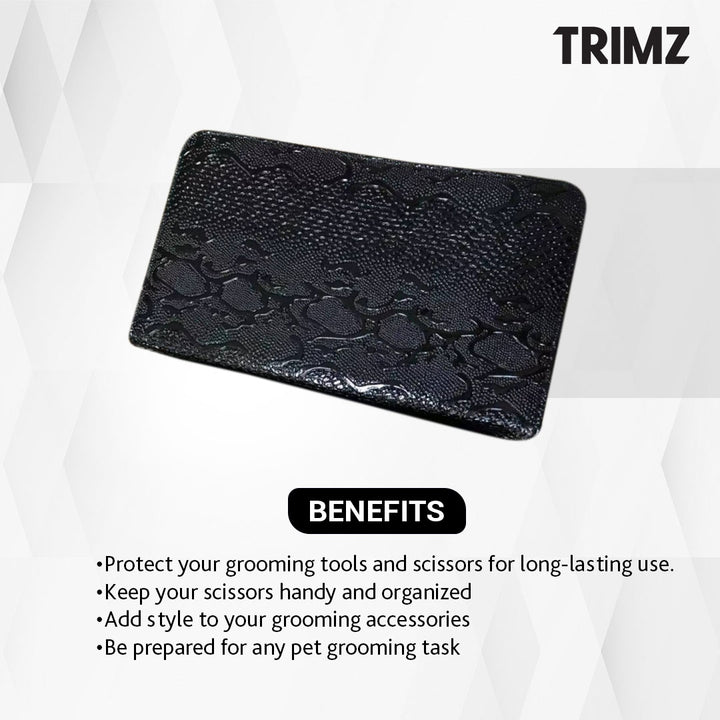 Trimz grooming scissor case, scissor case for groomers, dog scissor case, grooming dog scissor case, scissor case pattern, dog scissor case, dog grooming scissor case