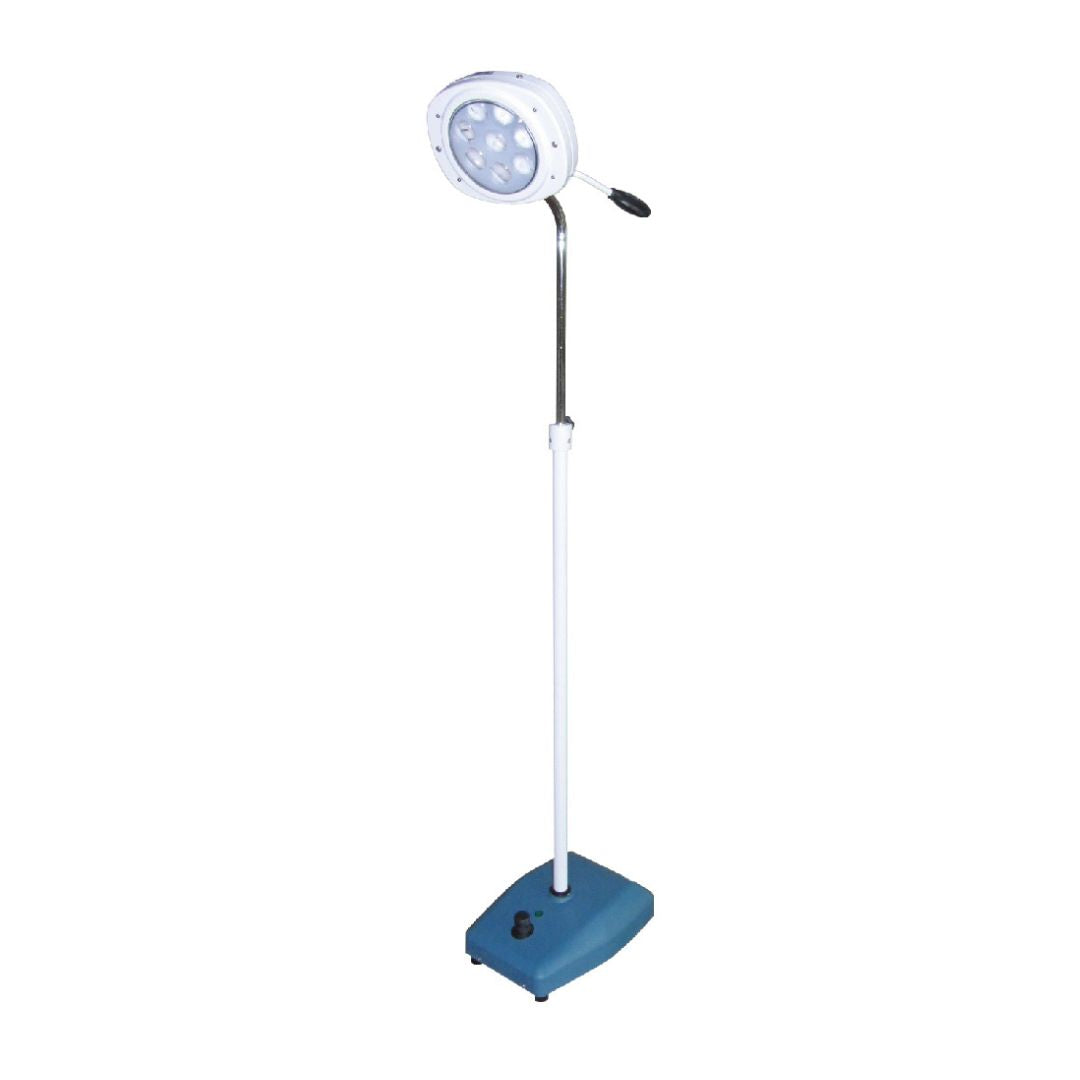 Free-Standing LED Exam Light for Veterinary Procedures (ABK Grooming): An image of the Aeolus TX01B-LED Free-Standing LED Exam Light from ABK Grooming. Highlight the light source and movable arm. Improve pet examination accuracy with this bright and adjustable LED exam light! Shop Now at ABK Grooming!