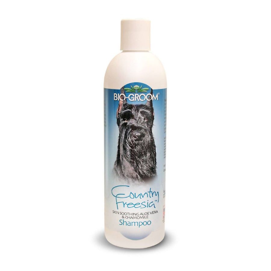 Bio-Groom Country Freesia Skin Soothing Pet Grooming Shampoo, Pet shampoo, Shampoo for dogs and cats, Safe for puppies and kittens, Shampoo suitable for dogs and cats of all breeds, Bio groom Shampoo, Best Pet grooming shampoo, affordable pet bathing shampoo, Cruelty free pet shampoo  Bio Groom Skin Soothing Shampoo, Best Puppy Shampoo for Fleas, Dog Shampoo, Skin Soothing Pet Bathing Shampoo