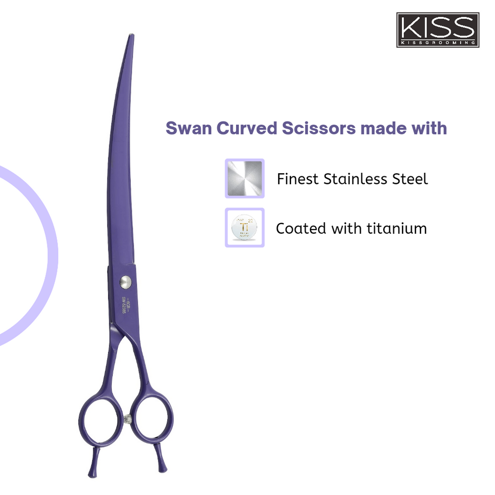 Swan Curved Scissors, 8.5 inch