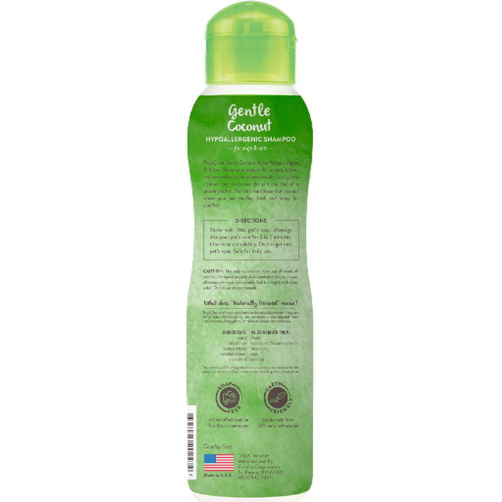 Tropiclean Gentle Coconut Shampoo for Pets