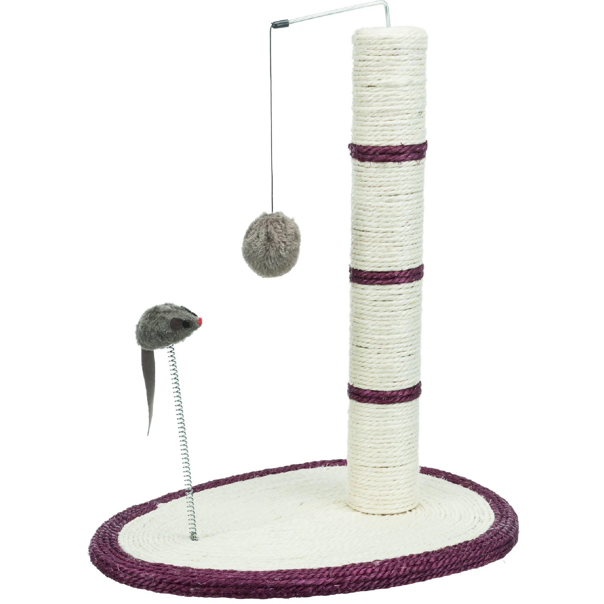 Trixie Mouse & Pom Pom Cat Scratching Post
