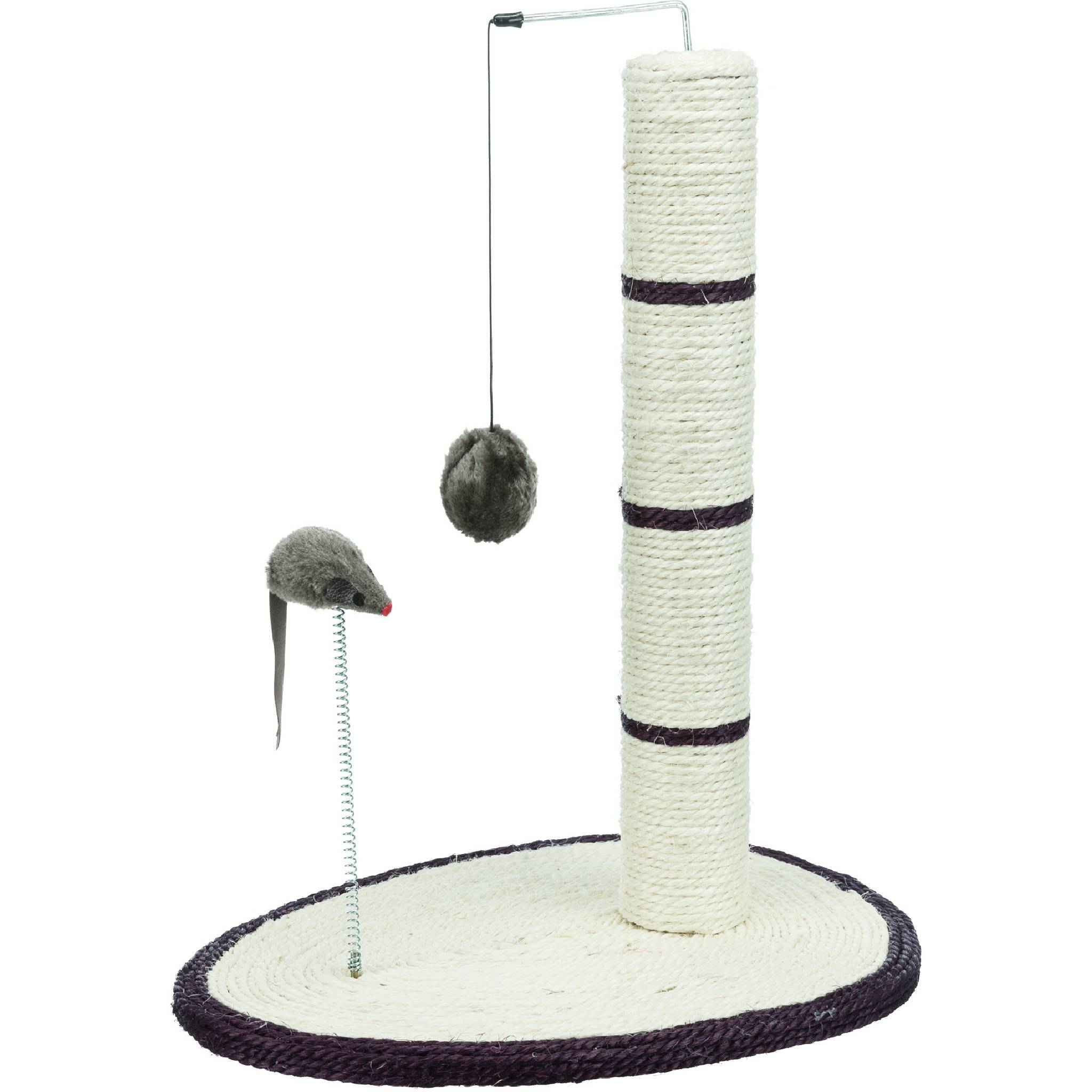 Trixie Mouse & Pom Pom Cat Scratching Post