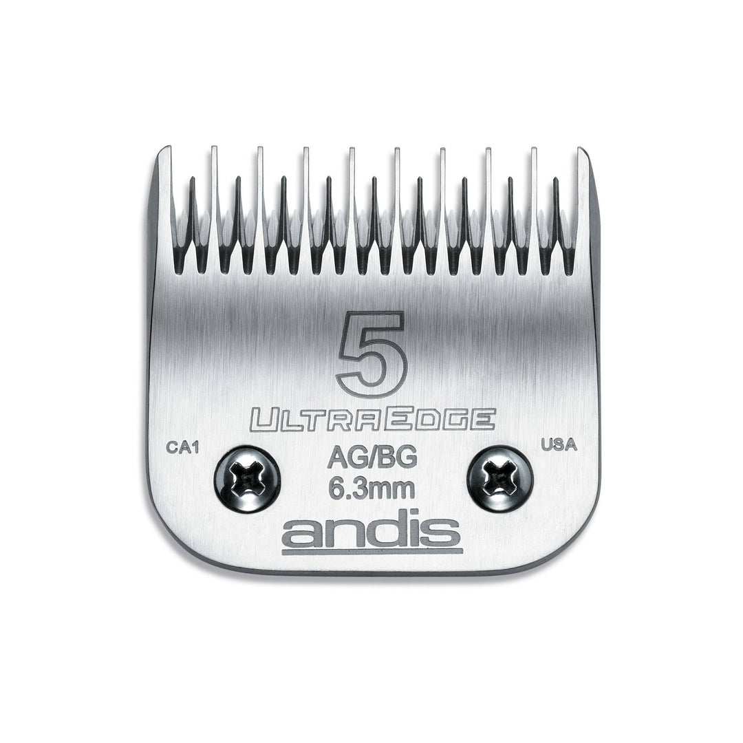 Andis UltraEdge® Detachable Blade, Size 5 Skip Tooth - ABK Grooming Ultraedge Blades, Andis Blades Set, Dog Clippers And Blades, Andis Detachable Blade Set, Dog Trimmer Blades, Dog Grooming Clippers And Blades, Andis Clipper Blades Sizes, Grooming Clipper Blades, Pet Grooming Blades, Blades Grooming, Dog Grooming Blades For Sale,