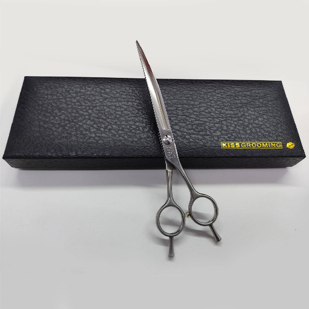 Kiss Series 5 Star Curved Scissor, 7.0" - ABK Grooming