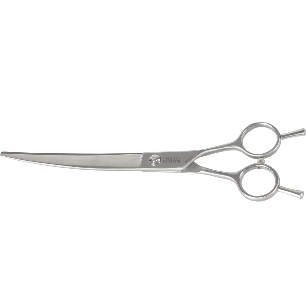 Swan Curved Scissors for Pets Assorted Colour - 7.5 inch