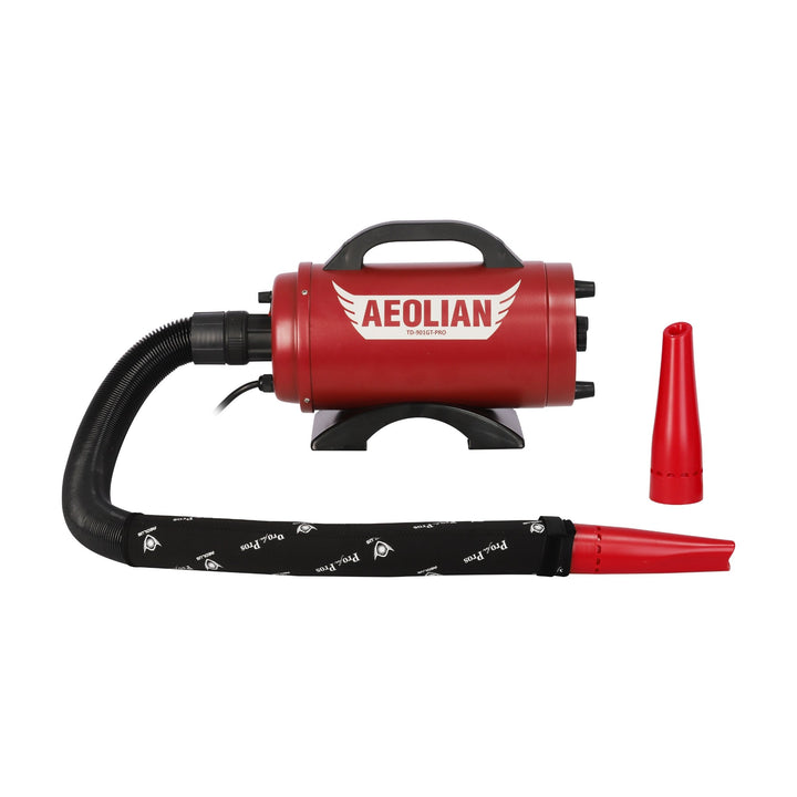 Aeolus TD-901GT-Pro Red Aeolian Pet Dryer, ABK Grooming, pet dryer at offer, professional per dryer