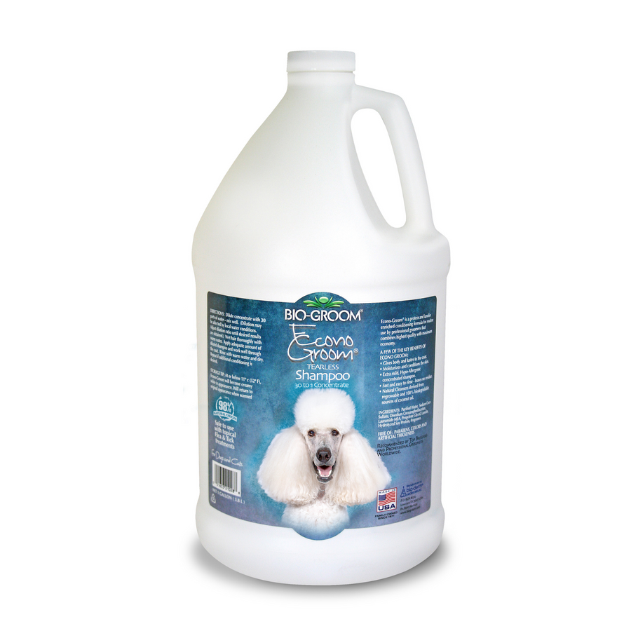 Bio-Groom Econo Groom Tearless Pet Grooming Shampoo, Pet shampoo, Shampoo for dogs and cats, Safe for puppies and kittens, Shampoo suitable for dogs and cats of all breeds, Bio groom Shampoo, Best Pet grooming shampoo, affordable pet bathing shampoo, Cruelty free pet shampoo  Bio Groom Skin Soothing Shampoo, Best Puppy Shampoo for Fleas, Dog Shampoo, Skin Soothing Pet Bathing Shampoo, Hypo Allergenic Shampoo