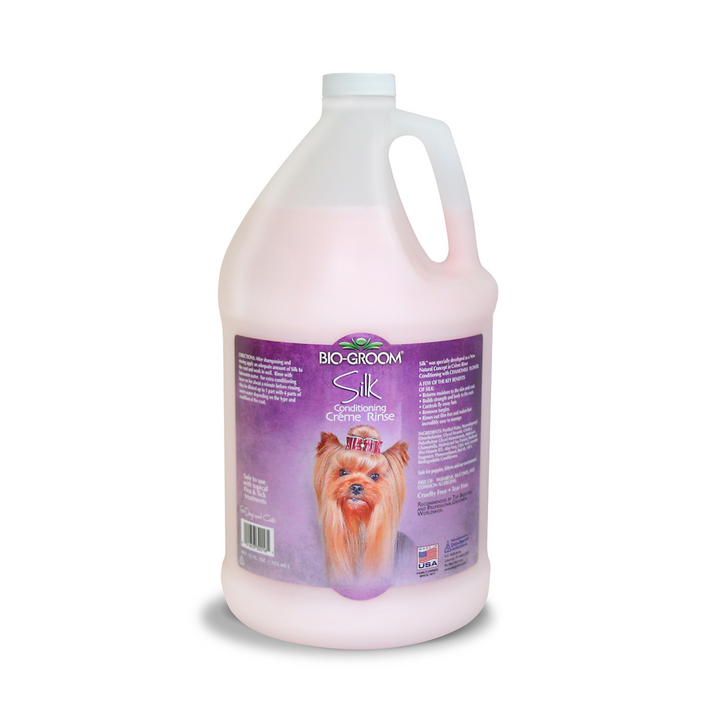 Bio-Groom dog shampoo,  Silk coat dog shampoo, Shampoo and conditioner collection, Dog conditioner at best price, affordable dog shampoo, Affordable pet conditioner, Popular dog shampoo, pet conditioner for coat care,  silky coat pet conditioner, ABK grooming, Pet accesories, Pet health and wellness